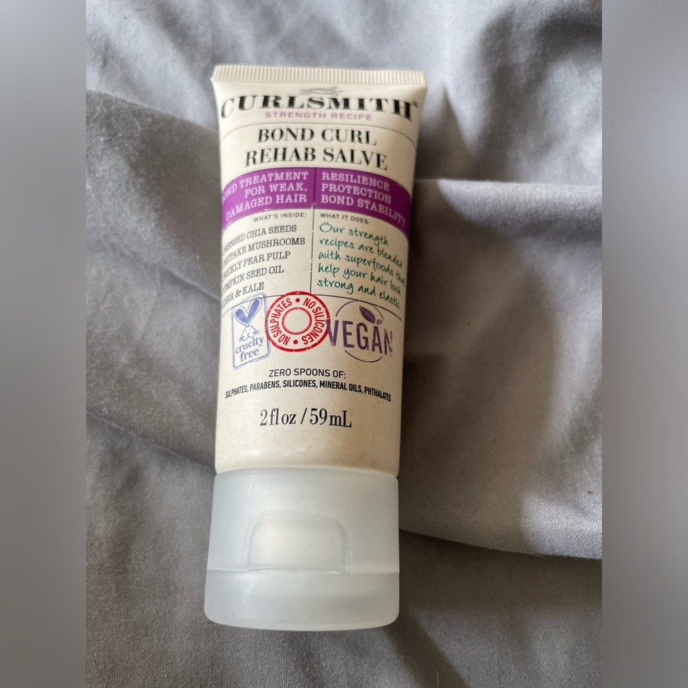 NIB Curlsmith bond curl rehab salve, 2 oz size